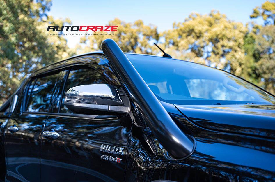 TOYOTA HILUX 4WD PORTAL SATIN BLACK